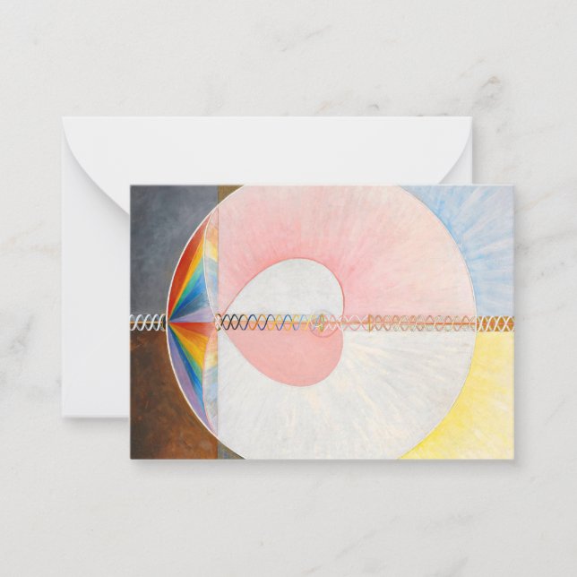 Tarjeta Pequeña La cocina de Hilma af Klint (Anverso)