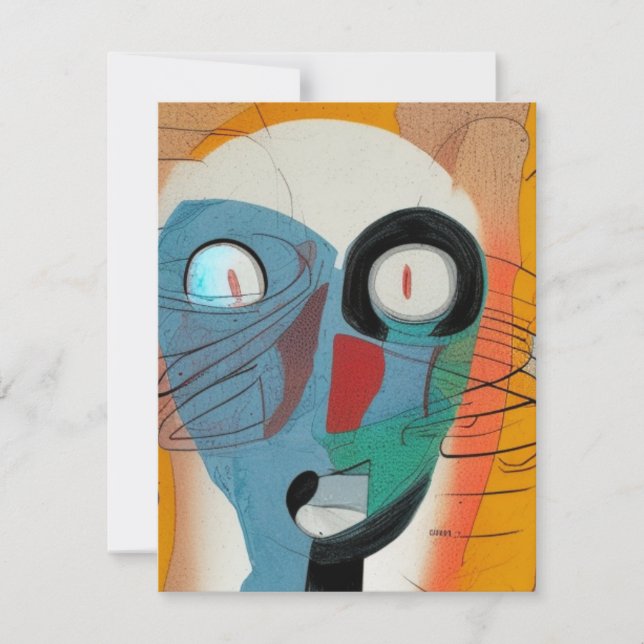 Tarjeta Pequeña La colección marciana (Anverso)