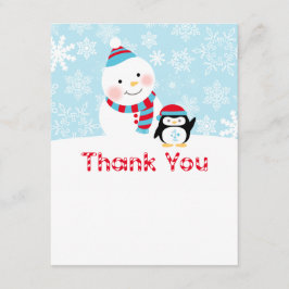 Tarjeta Pequeña La fiesta de cumpleaños de Winter ONEderland graci