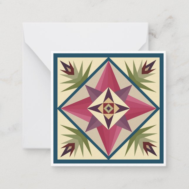 Tarjeta Pequeña La inclemente notecard de la paja de ojos de Dios (Anverso)