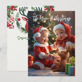Tarjeta Pequeña La Magia de la Navidad