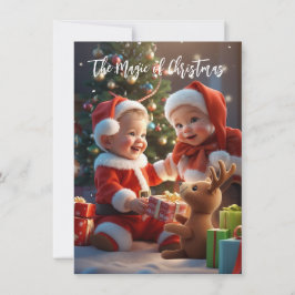 Tarjeta Pequeña La magia de los Navidades