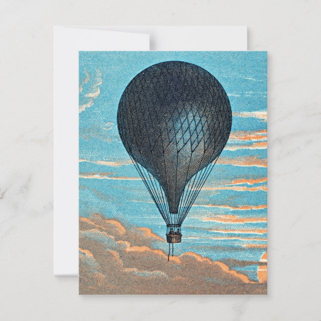 Tarjeta Pequeña Le Ballon de E. Pichot (Anverso)