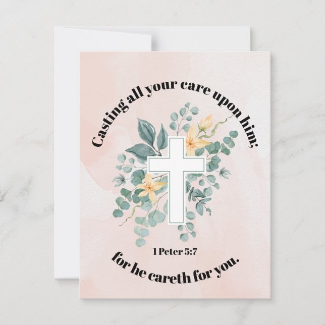 Tarjeta Pequeña Le importa (Anverso)