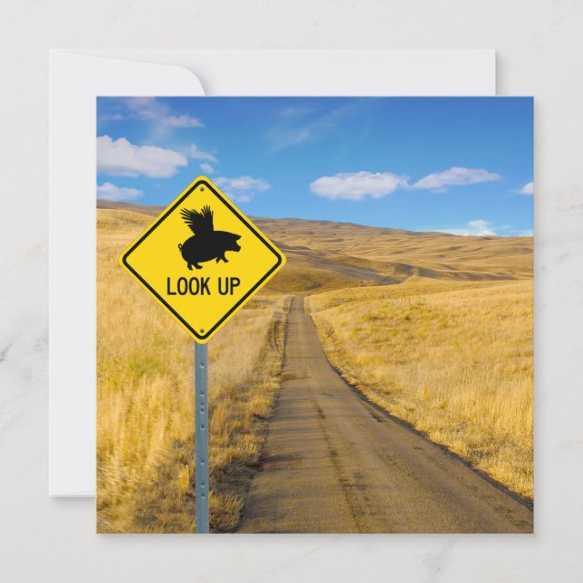 Tarjeta Pequeña Levantar los ojos (Anverso)