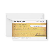 Ley de Atracción Cheque en Blanco de Manifestación