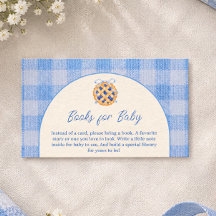 Libros de la cinta de gingham de arándanos Cutie P
