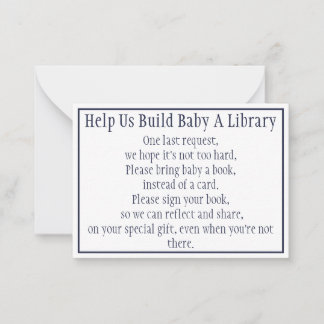 Tarjeta Pequeña Libros Para Bebés