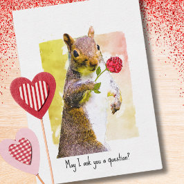 Tarjeta Pequeña Lindo regalo del Día de San Valentín para compañer