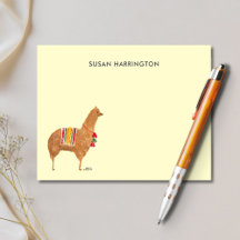 Llama Alpaca Personalizado con Ilustraciones a Man