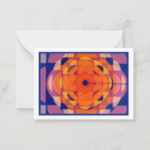 Tarjeta Pequeña Logo estilizado de los años 1970 de la CBC