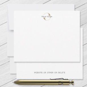 Tarjeta Pequeña Logotipo comercial moderno Limpieza Empresa mínima