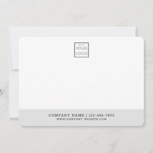 Tarjeta Pequeña Logotipo comercial Nombre de la empresa Foto profe