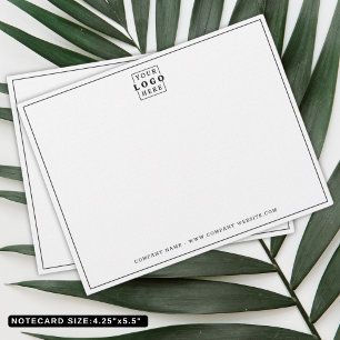 Tarjeta Pequeña Logotipo de negocio de nombre de empresa Minimalis
