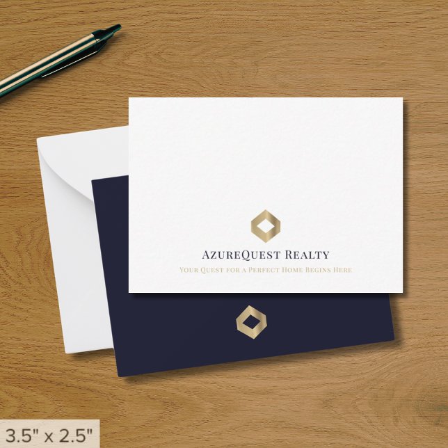 Tarjeta Pequeña Logotipo de negocio Lujo moderno (Subido por el creador)