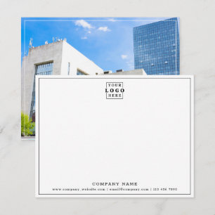 Tarjeta Pequeña Logotipo de personalizado Nombre de la empresa Con