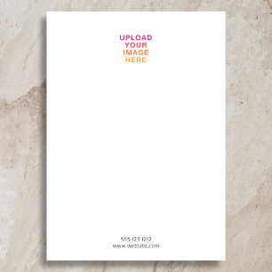 Tarjeta Pequeña Logotipo empresarial elegante minimalista blanco