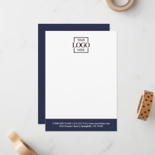 Tarjeta Pequeña Logotipo Empresarial Personalizado Moderno Simple