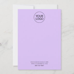 Tarjeta Pequeña Logotipo empresarial y texto Compañía Minimalista 