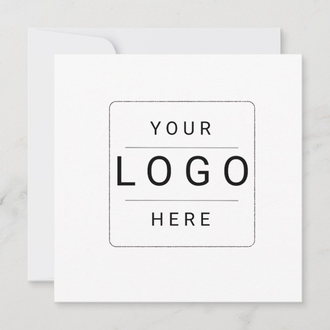Tarjeta Pequeña Logotipo personalizado (Anverso)