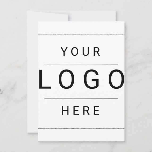 Tarjeta Pequeña Logotipo personalizado (Anverso)