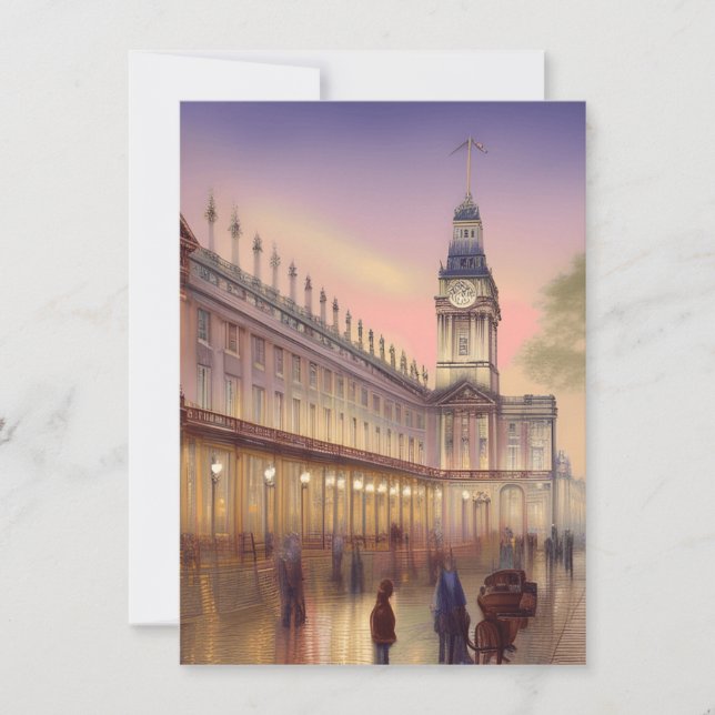 Tarjeta Pequeña Londres es la capital de Inglaterra y la Unidad (Anverso)