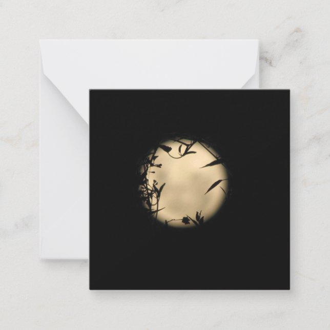 TARJETA PEQUEÑA LOVE IN THE MOONLIGHT (Anverso)