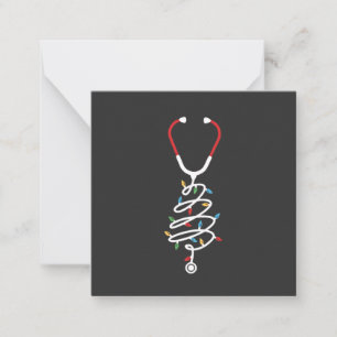 Tarjeta Pequeña Luces de árbol de Navidad de suministros médicos d
