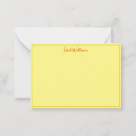 Tarjeta Pequeña Lujo con elegante oro bordeado