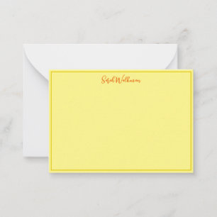 Tarjeta Pequeña Lujo con elegante oro bordeado