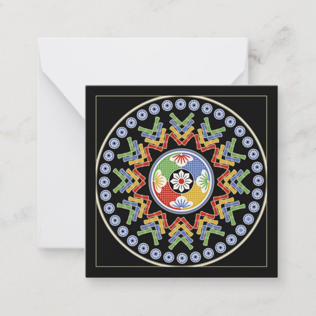 Tarjeta Pequeña Mah Jongg Eight Bams Small Card (Anverso)