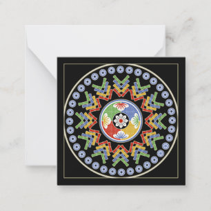 Tarjeta Pequeña Mah Jongg Eight Bams Small Card