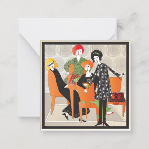 Tarjeta Pequeña Mah Jongg Game Small Flat Card