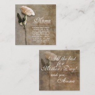 Tarjeta Pequeña Mamá - simplemente irremplazable - cosecha