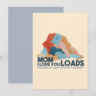 Tarjeta Pequeña Mamá, te quiero mucho