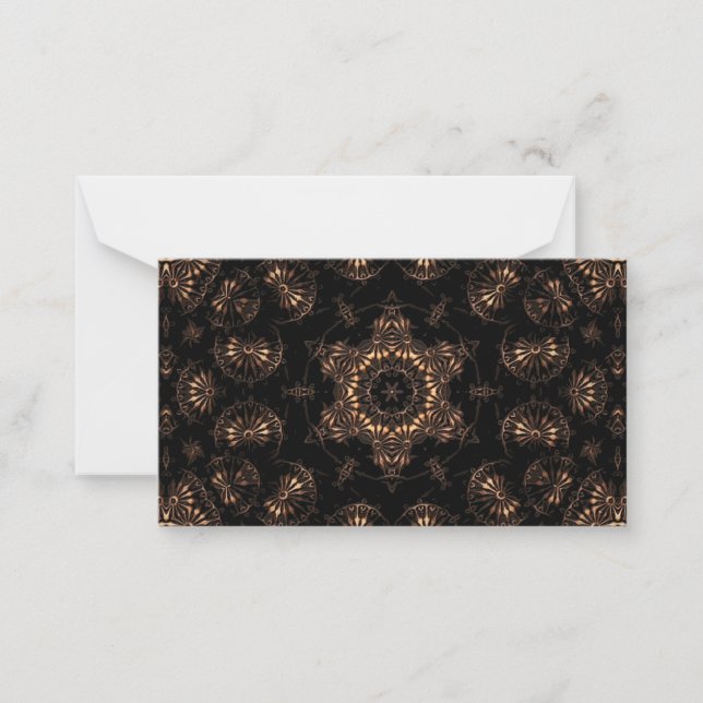 Tarjeta Pequeña Mandala de la Edad de Bronce (Anverso)