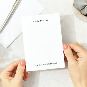 Tarjeta Pequeña Máquina minimalista   Blanco y negro vintage