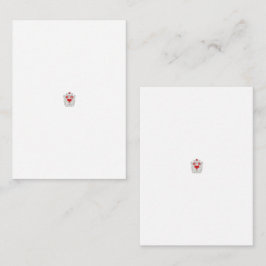 Tarjeta Pequeña Mariposa floral Mandala | Diseño de arte Purple Bo