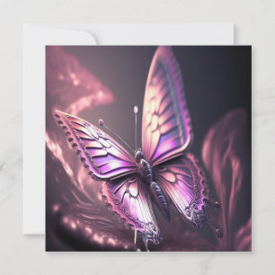 Tarjeta Pequeña Mariposa mágica