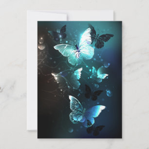 Tarjeta Pequeña Mariposas nocturnas