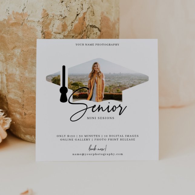 Tarjeta Pequeña Marketing de Sesión Mini de Fotografía para Estudi (Subido por el creador)