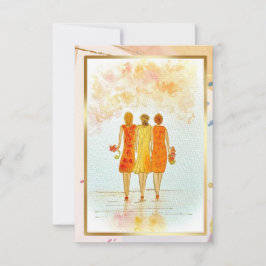 Tarjeta Pequeña Mejor Juntos Notecard