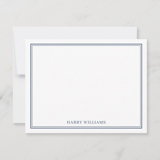 Tarjeta Pequeña Mentes Minimalistas de Stationery personalizados c (Anverso)