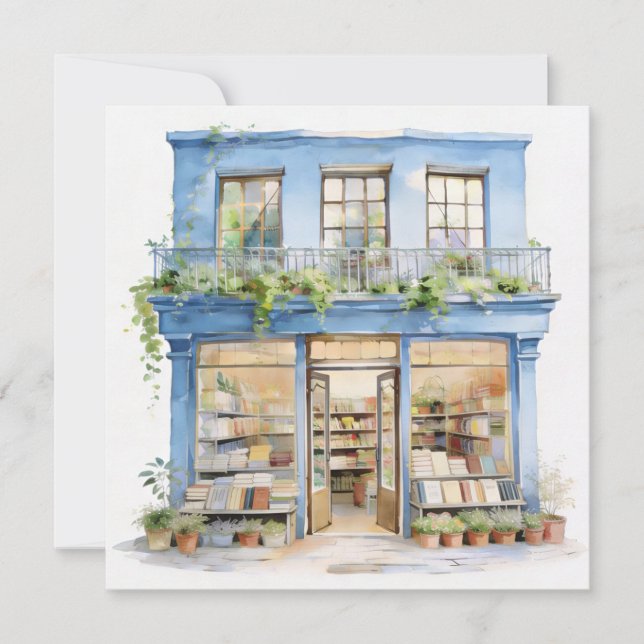 Tarjeta Pequeña Mi librería  (Anverso)