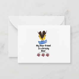 Tarjeta Pequeña Mi querido amigo