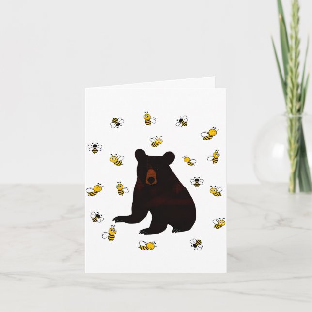 Tarjeta Pequeña miel de abeja (Anverso)