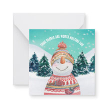 Mini Snowman algunas personas merecen la pena fund