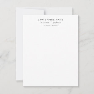 Tarjeta Pequeña Minimalista Clásico Sencillo Simple Negro Blanco