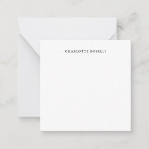 Tarjeta Pequeña Minimalista elegante profesional clásico simple