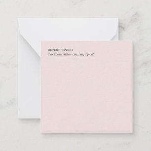 Tarjeta Pequeña Minimalista exclusivo de estilo moderno